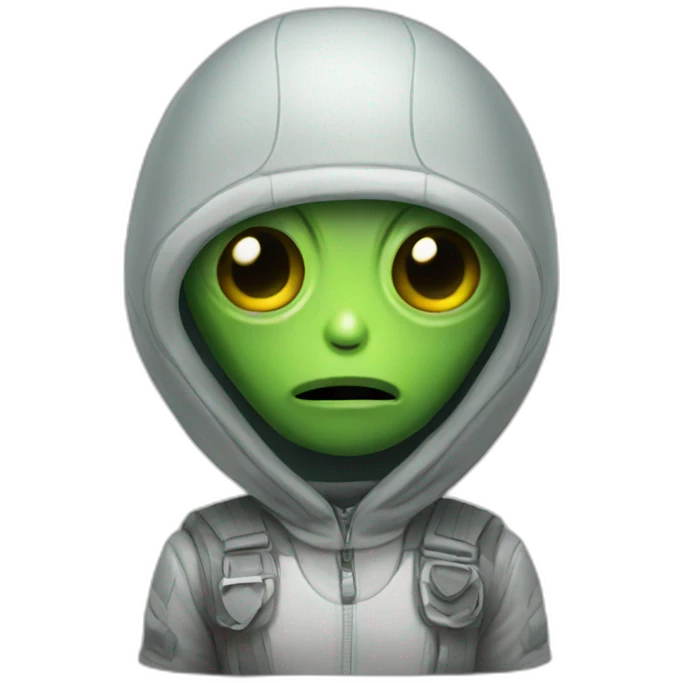 Lost alien emoji