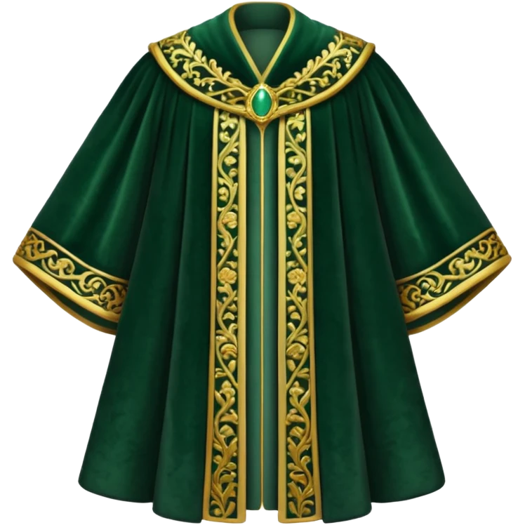 dark green Royal Robes emoji