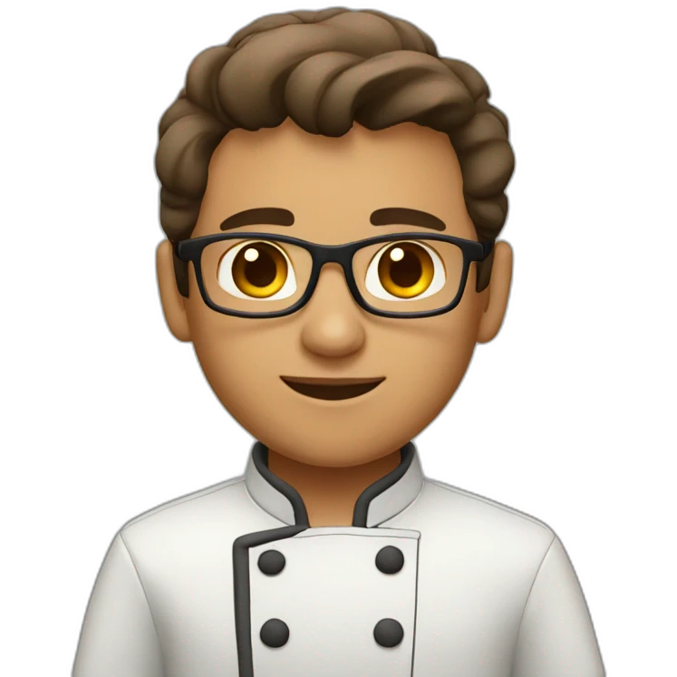 chef-young-glasses-brown-eyes- emoji