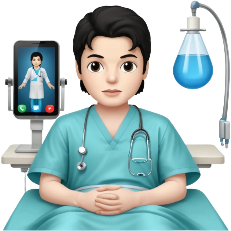 Micheal Jackson on the Surgery table emoji