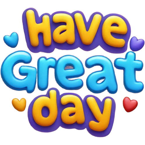 Have a great day sign emoji