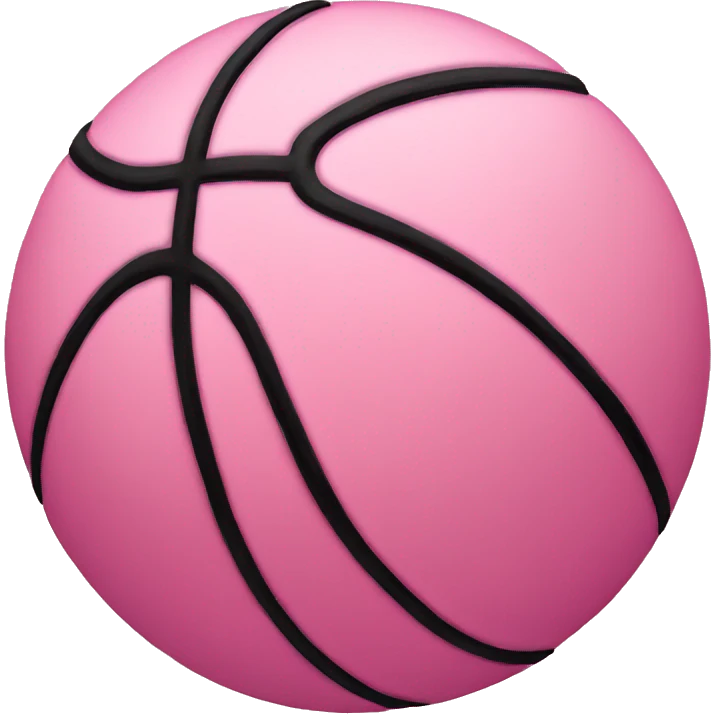 Pink Basketball  emoji
