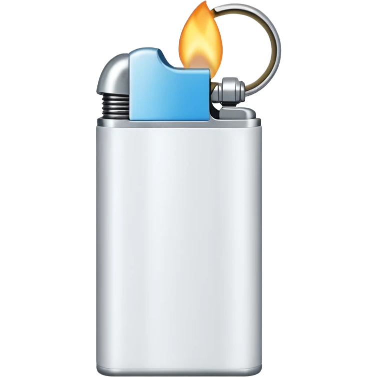 white lighter emoji