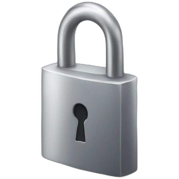 Lock emoji