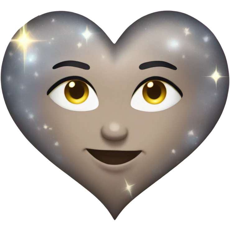 sparkly heart emoji