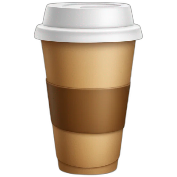 Coffee cup take away emoji