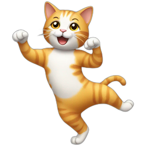 cat dancing emoji