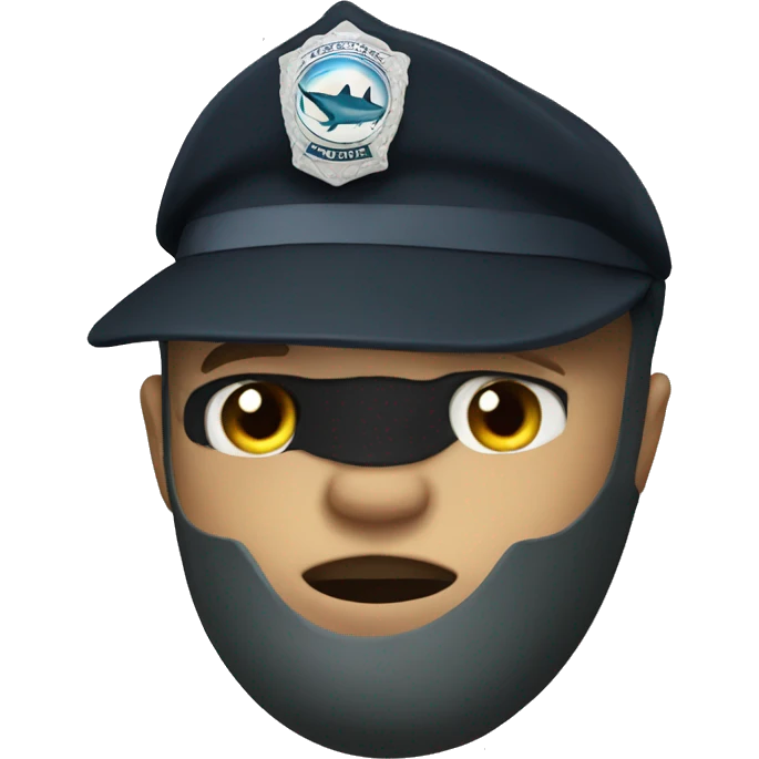 Shark police  emoji