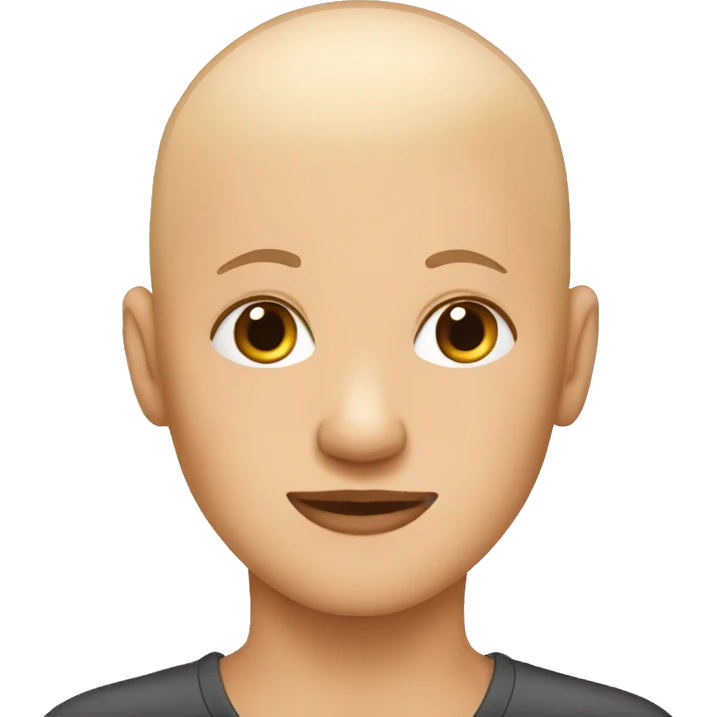 alopecia emoji