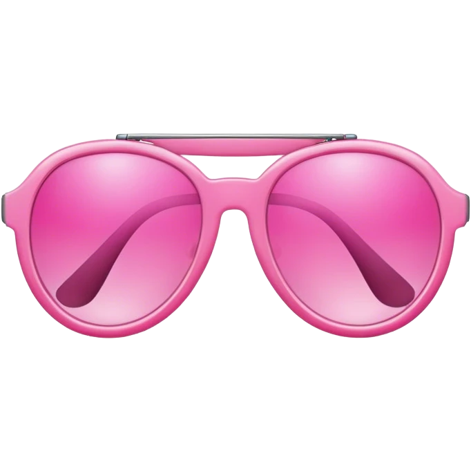 Pink sunglasses  emoji