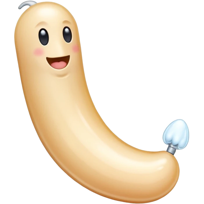 Penis with cum emoji