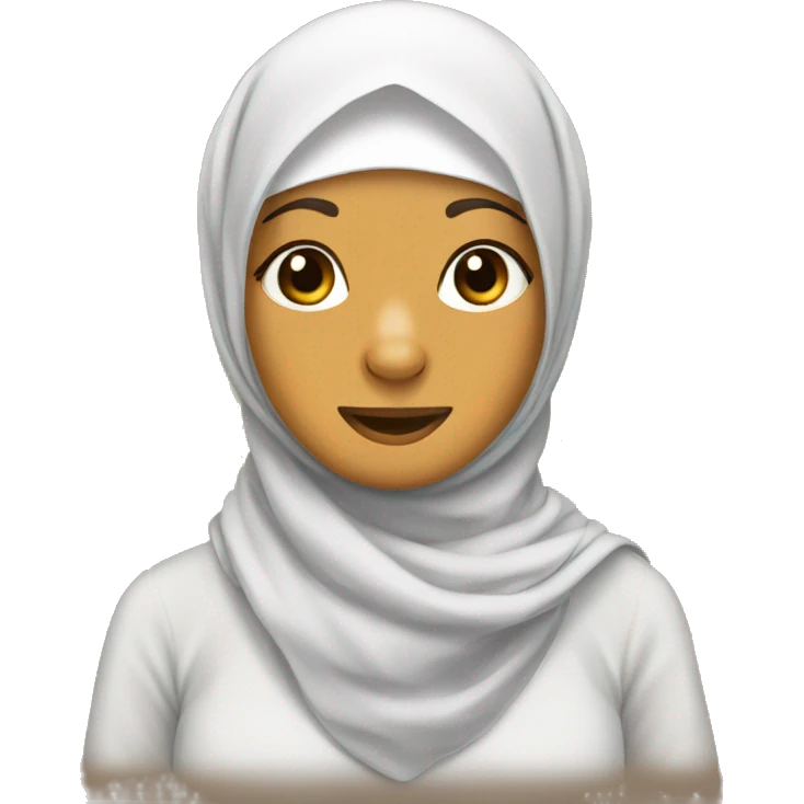 giraffe with hijab emoji