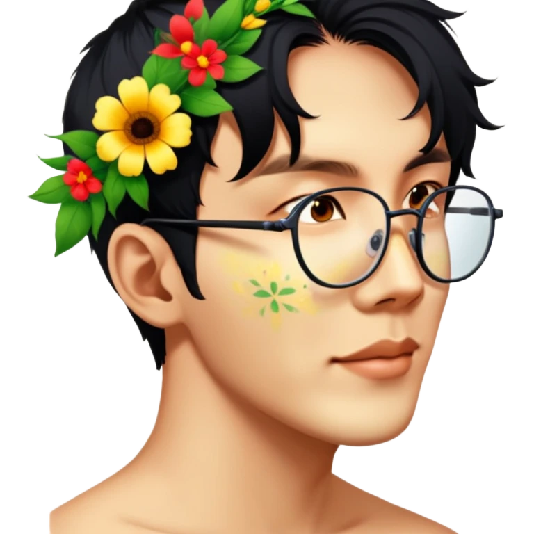 Flower-Crowned Dancer emoji