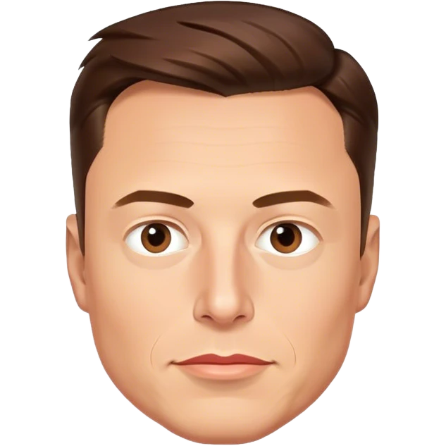 Elon Musk emoji