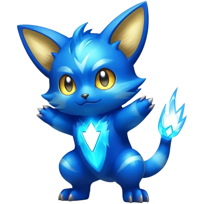  Shiny Sparkly Cool Epic Shinx-Fakémon-creature emoji