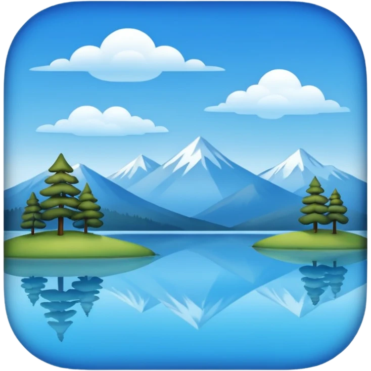 Lake  emoji