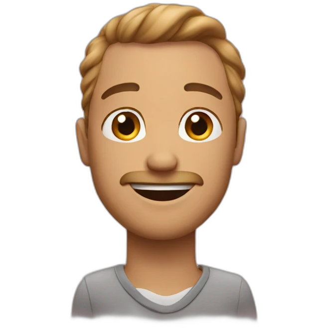 Guy showing love emoji
