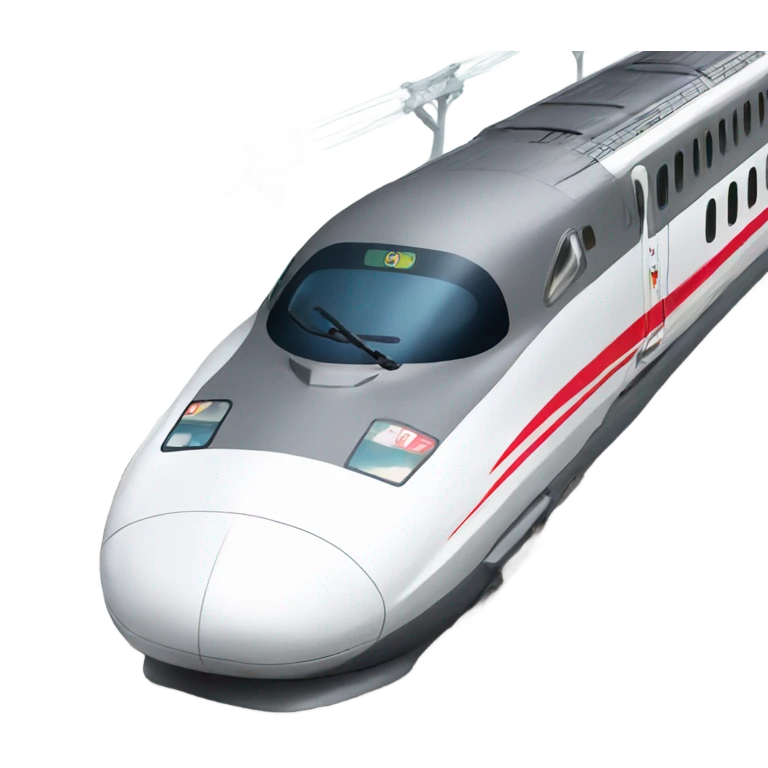 Japan bullet train  emoji