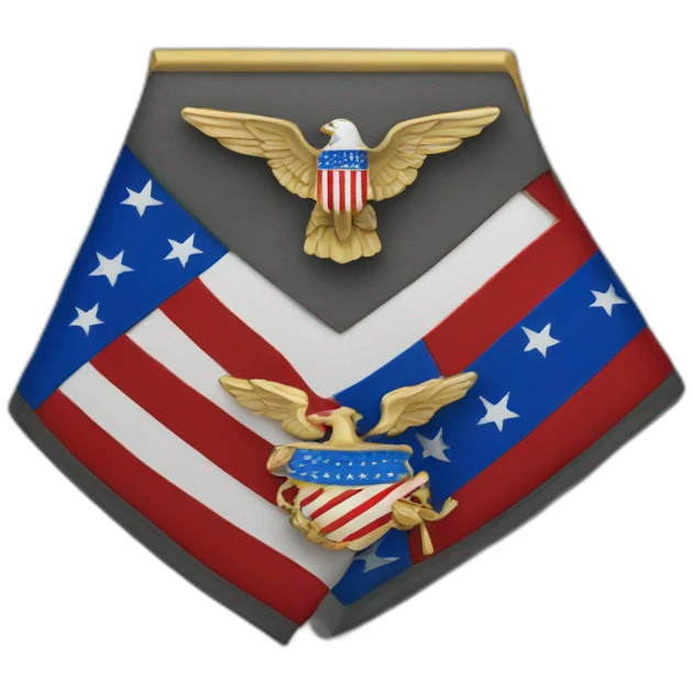 an American colonel  rank emoji