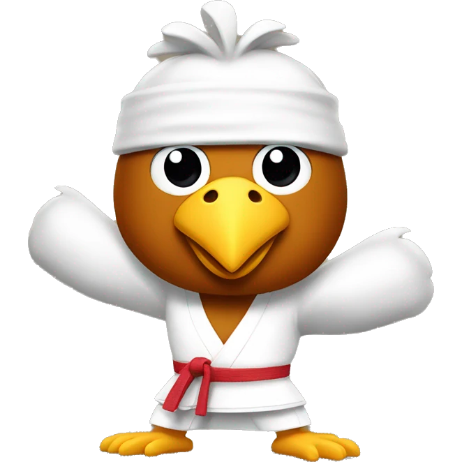 karate chicken emoji