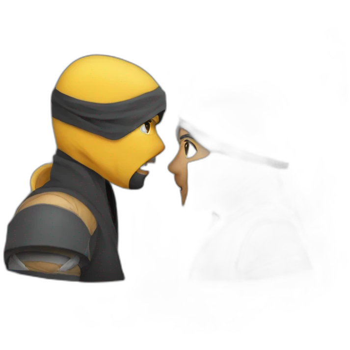Ninja kiss emoji
