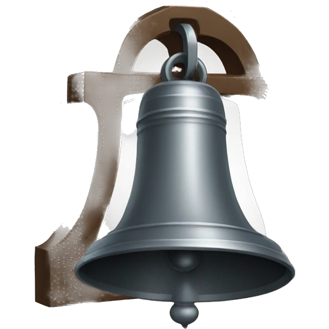 Church bell emoji