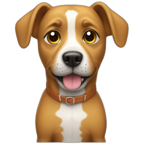 car dog emoji