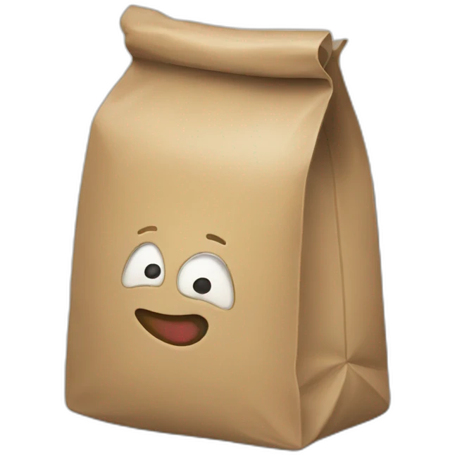 a bag ziplock emoji