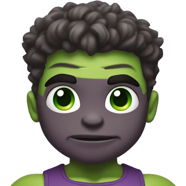 Baby hulk emoji