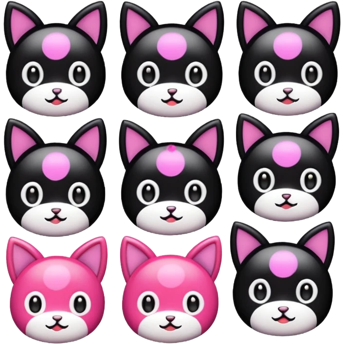 kuromi stickers emoji