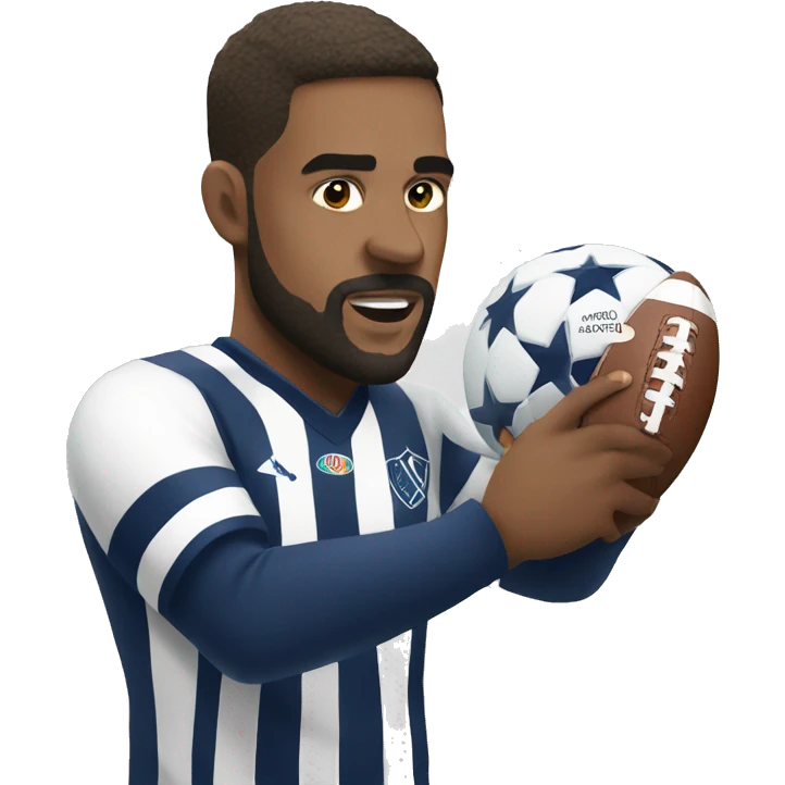 Champion league football  emoji