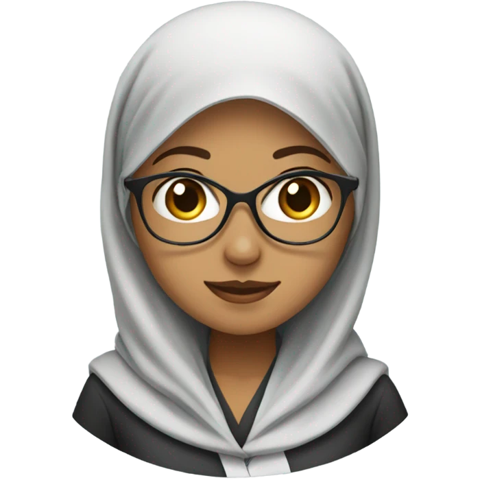 
Female doctor with higab emoji