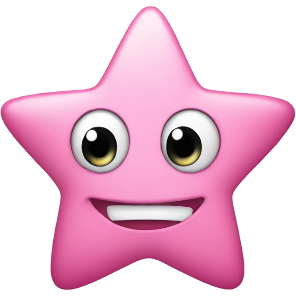 Kirby the star emoji