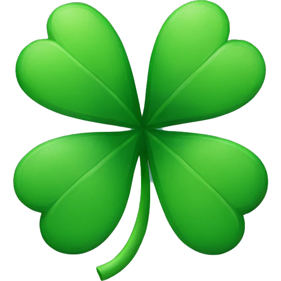 Clover emoji