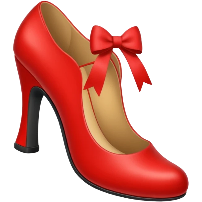 red shoe emoji