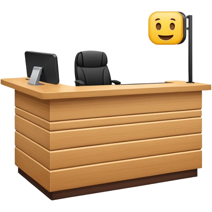 Reception desk
 emoji