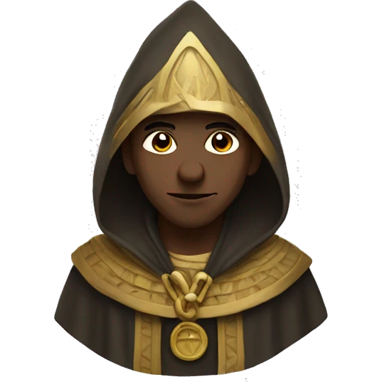 hooded ritual leader emoji