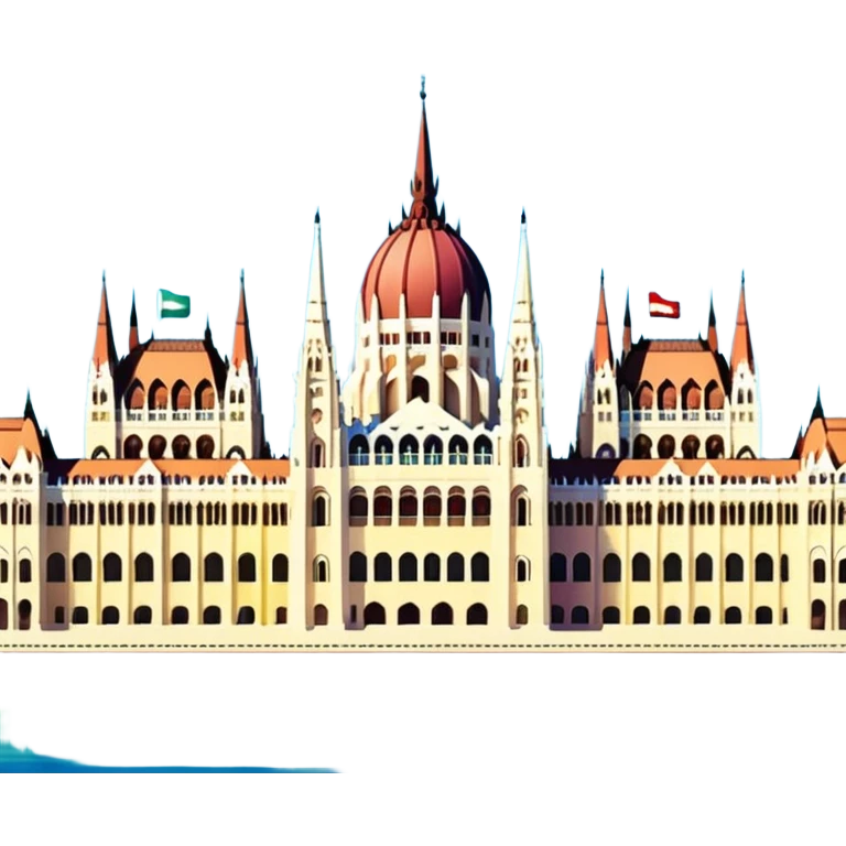 Budapest parliament emoji emoji