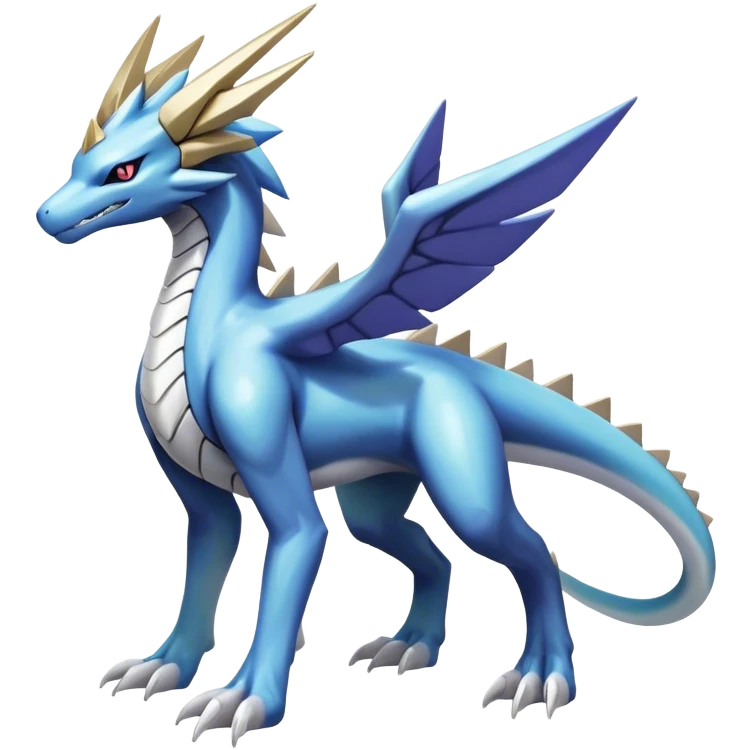  Cool Edgy Shiny Godly Ethereal Digimon-Suicune-Dialga-Kyurem-Latios-Reptile full body emoji