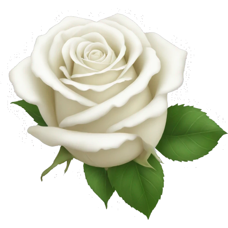 White roses emoji