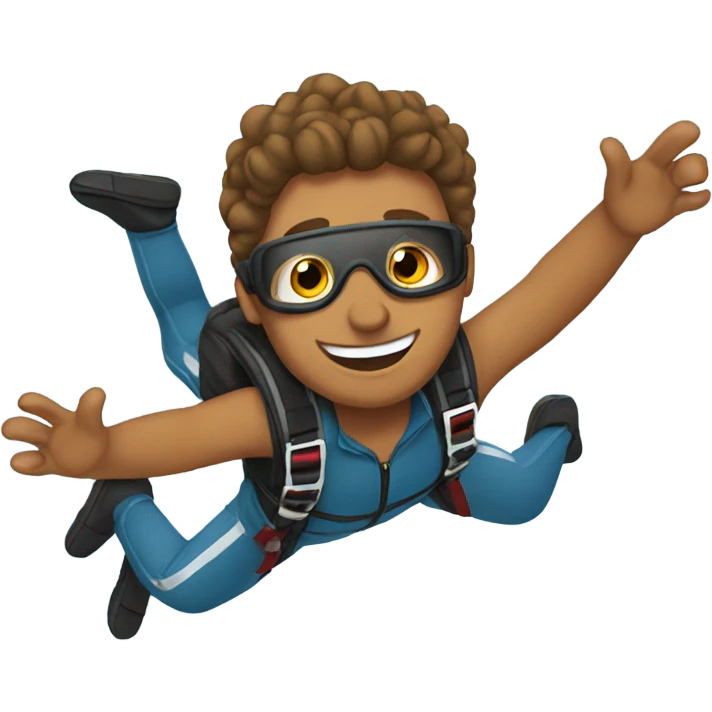 Skydiving emoji