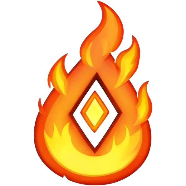 fire rune emoji