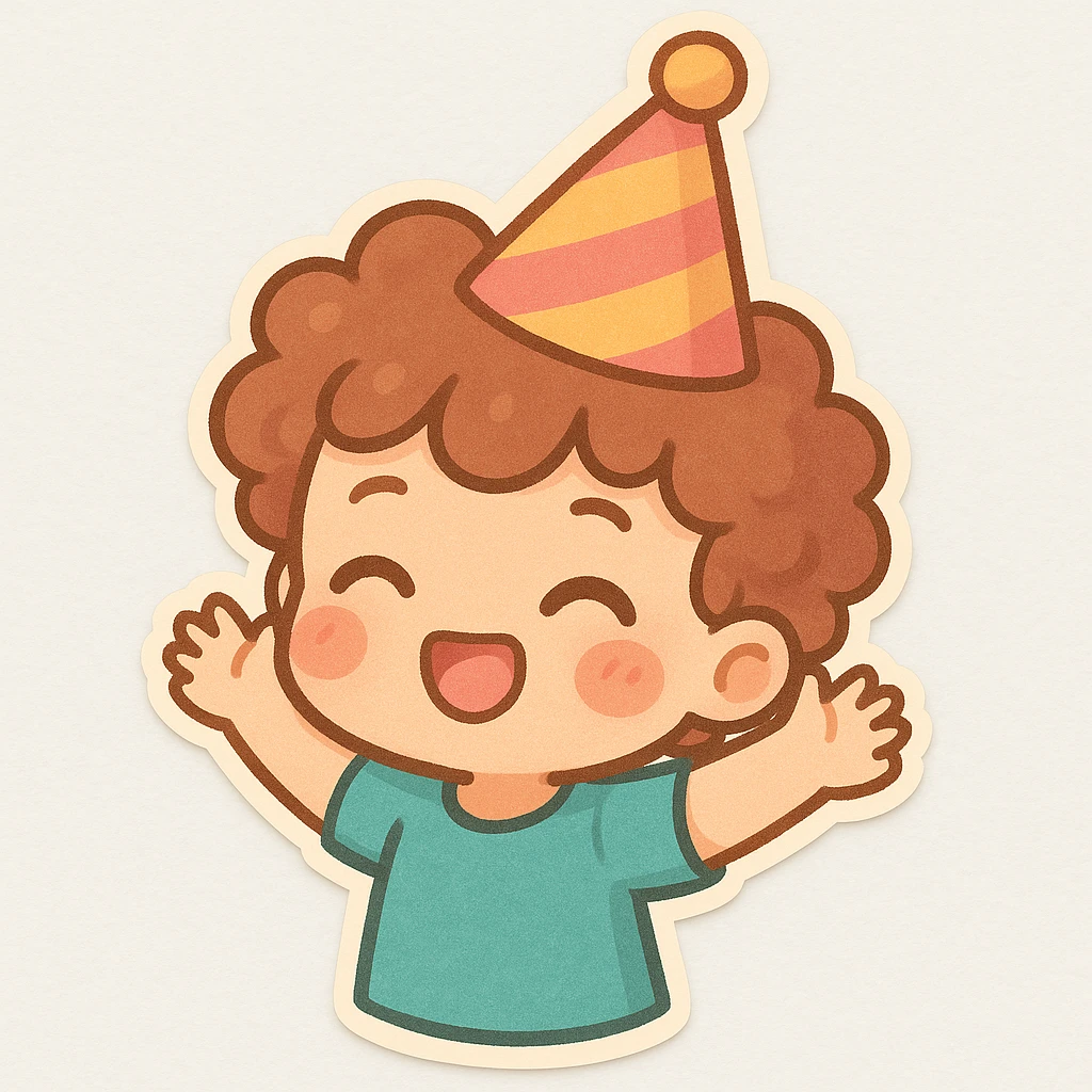 party hat emoji