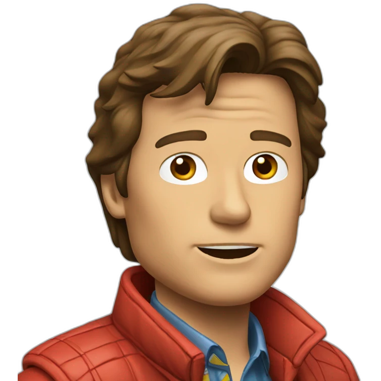 Marty mcfly emoji