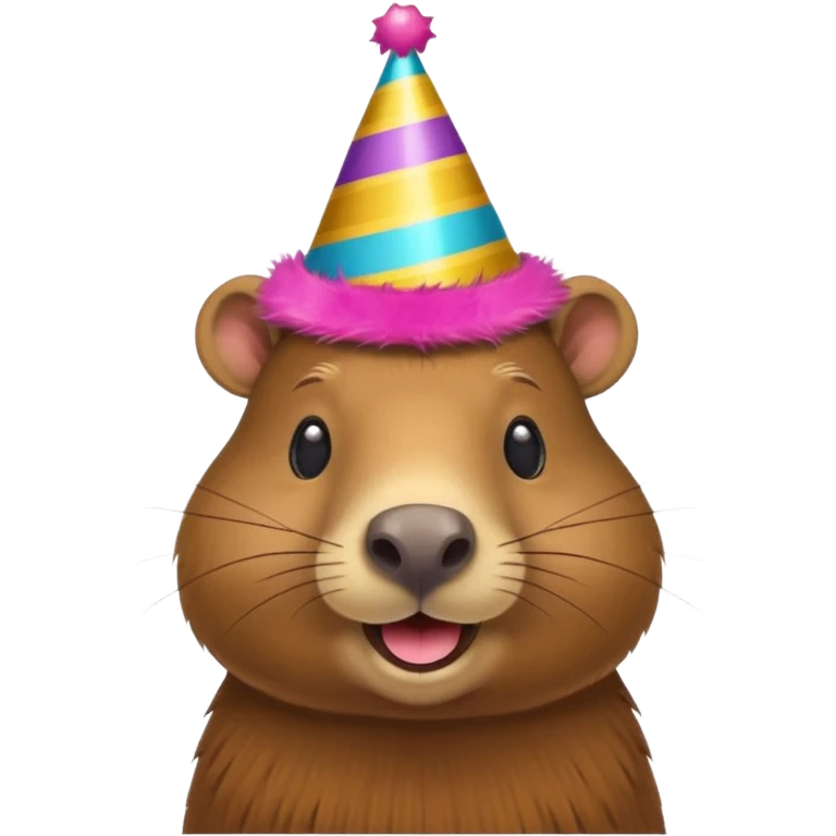capybara birthday emoji