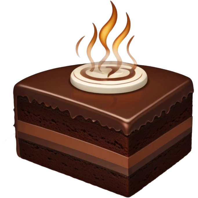 Coffee and cake  emoji