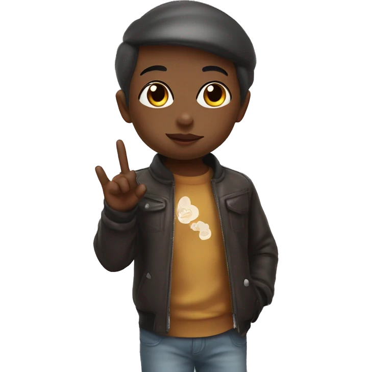 Sonny Angel Blowing kiss emoji