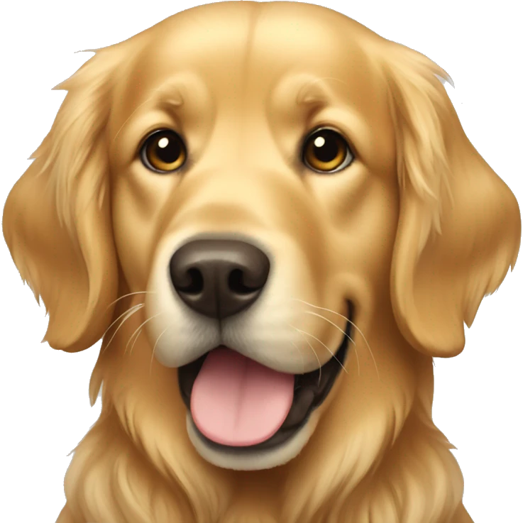 golden retriever  emoji