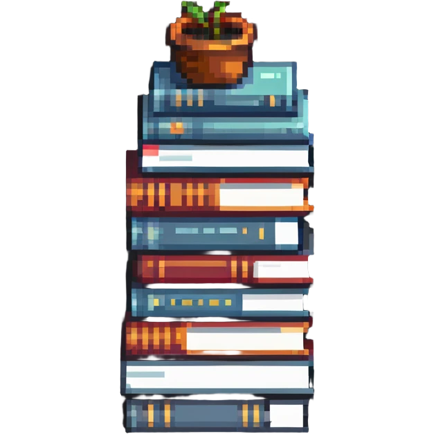 stack of books for students emoji