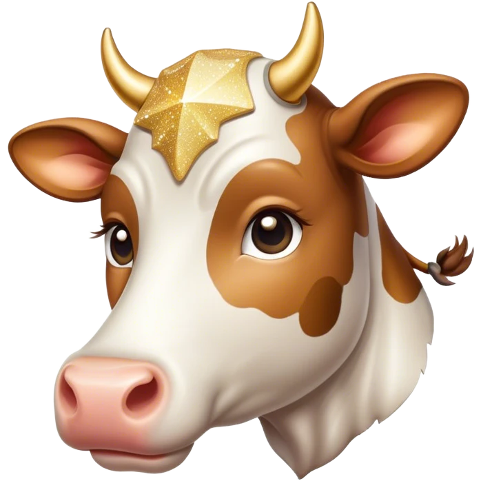 cow sparkles emoji